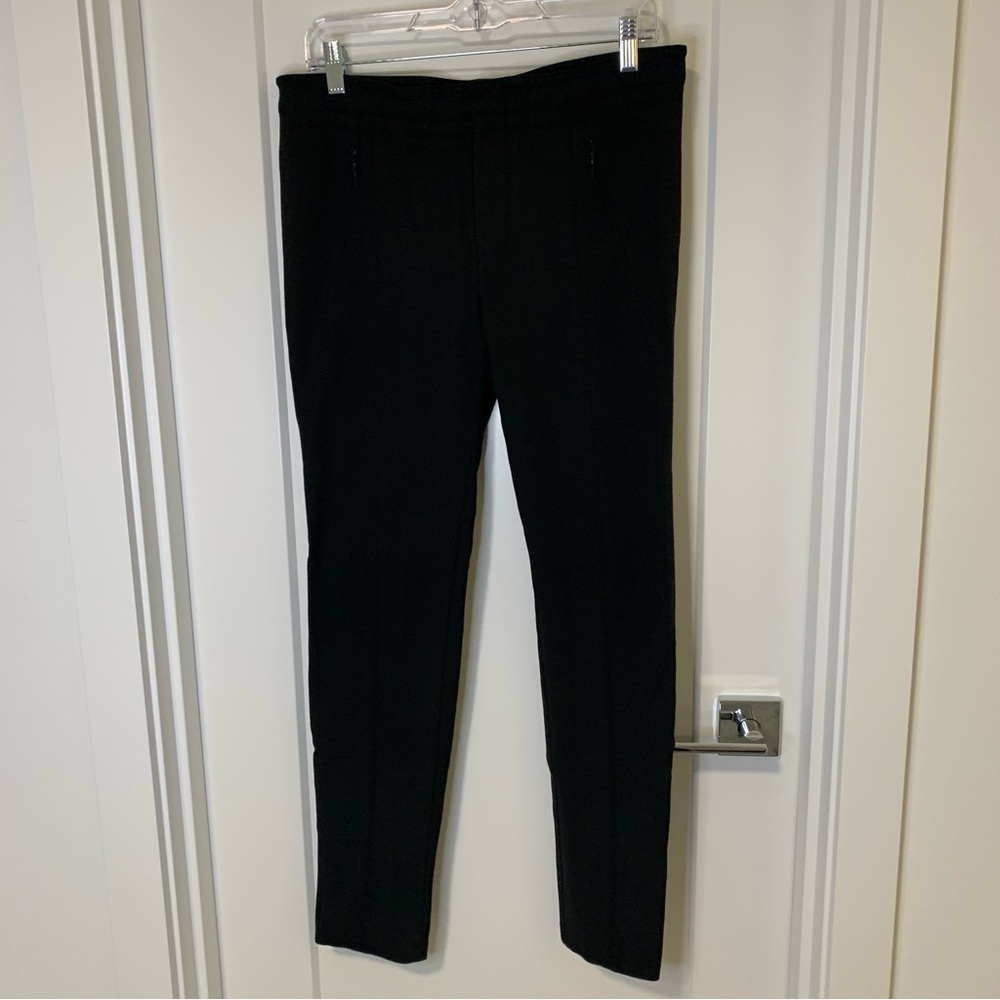 Vince Black Ponte Skinny Slacks Size 12